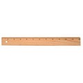Westcott® Wood Ruler - 12"/30cm